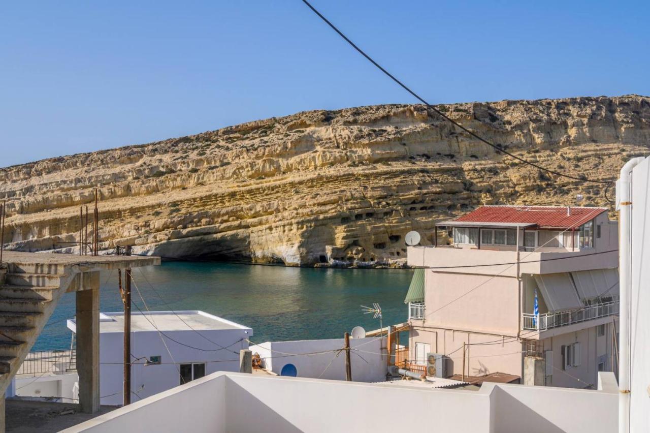 Matala * Lux Cave Villa Eksteriør billede