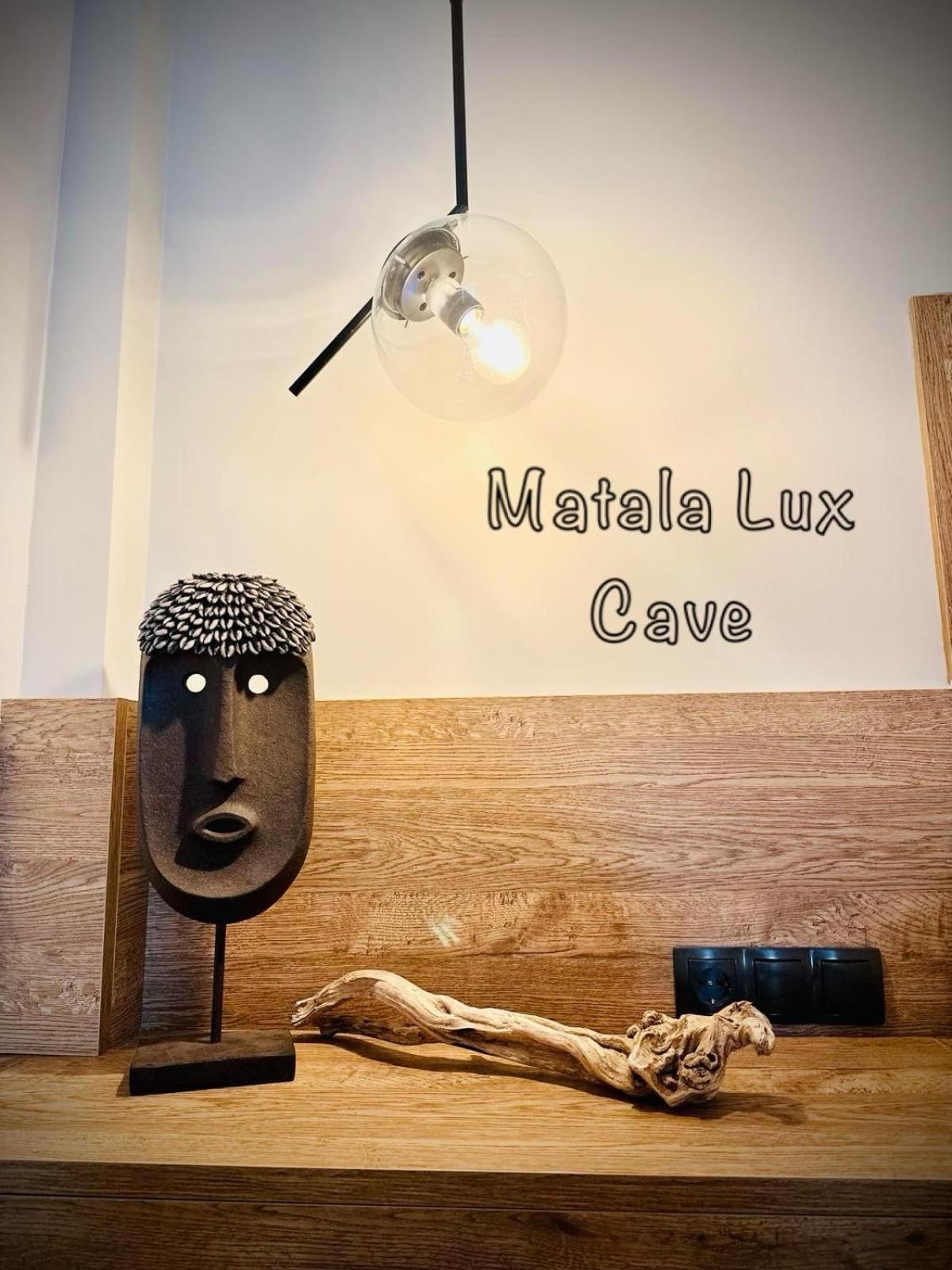 Matala * Lux Cave Villa Eksteriør billede